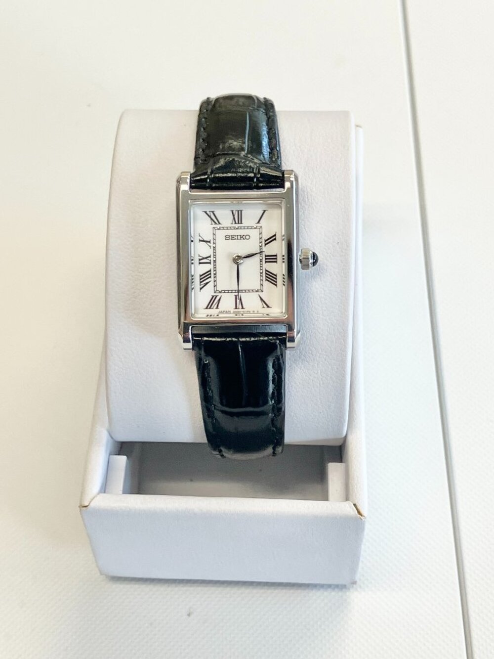 Women's Seiko Watch With Leather Strap